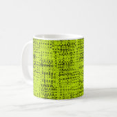 Chartreuse Tweed Koffiemok (Voorkant links)
