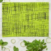 Chartreuse Tweed Theedoek (Gevouwen)