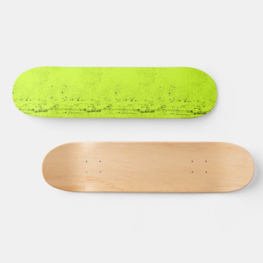 Chartreuse, uniek persoonlijk skateboard (Horizontaal)