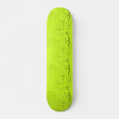 Chartreuse, uniek persoonlijk skateboard (Voorkant)