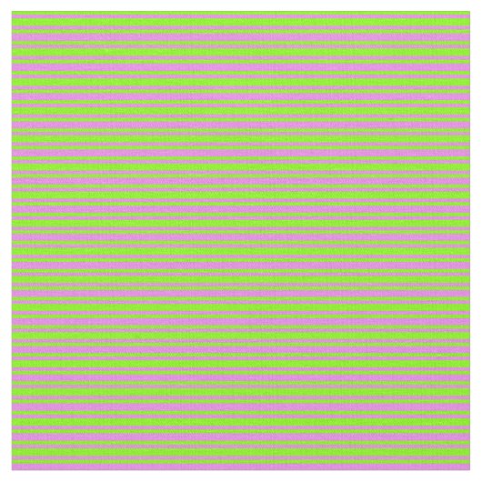 Chartreuse & Violet Colour Lined Pattern Stof (Close Up)