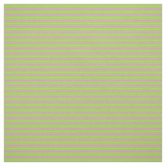 Chartreuse & Violet Colour Lined Pattern Stof (Swatch)