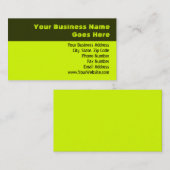 Chartreuse Visitekaartje (Voorkant / Achterkant)