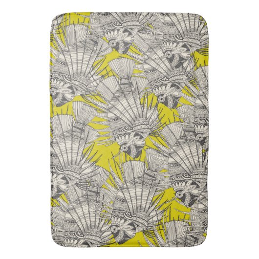 chartreuse vismirage badmat (Voorkant Verticaal)