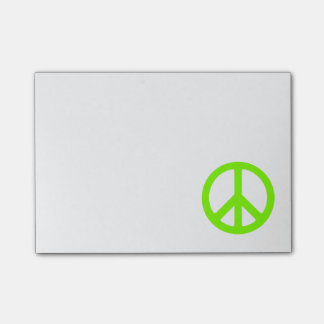 Chartreuse Vredessymbool Post-it® Notes