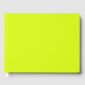 Chartreuse Yellow Gastenboek (Voorkant)