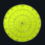 Chartreuse Yellow (vaste kleur) Dartbord<br><div class="desc">Chartreuse Yellow (vaste kleur)</div>