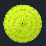 Chartreuse Yellow (vaste kleur) Dartbord<br><div class="desc">Chartreuse Yellow (vaste kleur)</div>