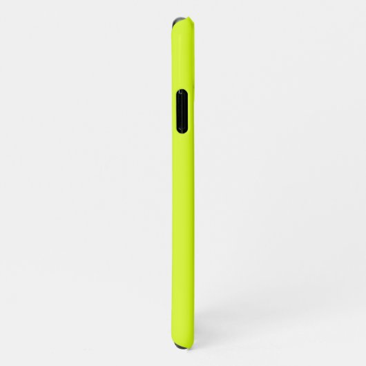 Chartreuse Yellow (vaste kleur) iPhone Hoesje (Rechterkant)