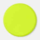 Chartreuse Yellow (vaste kleur) Magneet (Voorkant)