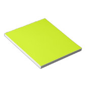 Chartreuse Yellow (vaste kleur) Notitieblok (Schuin)