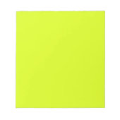 Chartreuse Yellow (vaste kleur) Notitieblok (Voorkant)