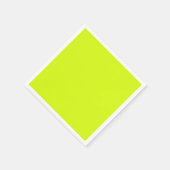 Chartreuse Yellow (vaste kleur) Servet (Hoek)