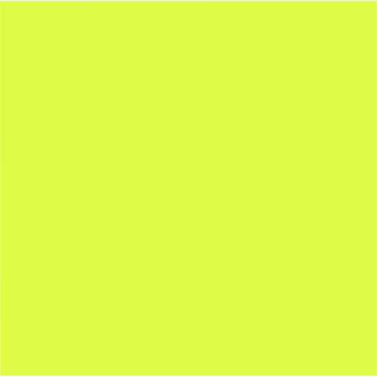 Chartreuse Yellow (vaste kleur) Sticker (Voorkant)