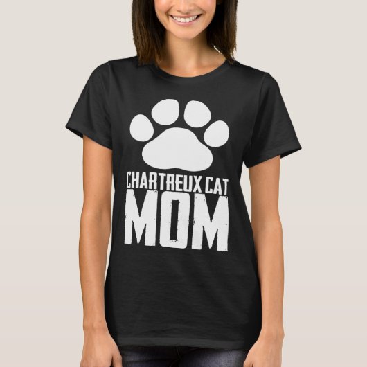 Chartreux kat  Chartreux  Chartreux kitten T-shirt (Voorkant)