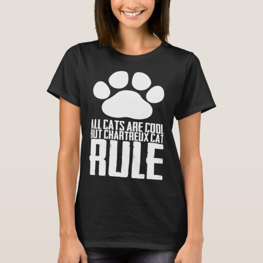 Chartreux kitten Chartreux moeder Chartreux vader T-shirt (Voorkant)