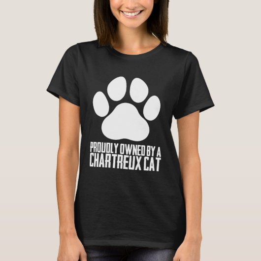 Chartreux mom Chartreux kitten Chartreuxs T-shirt (Voorkant)