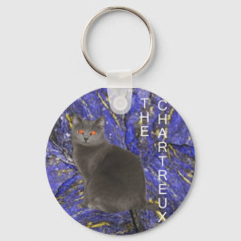 Chartreux-Sleutelhanger Sleutelhanger