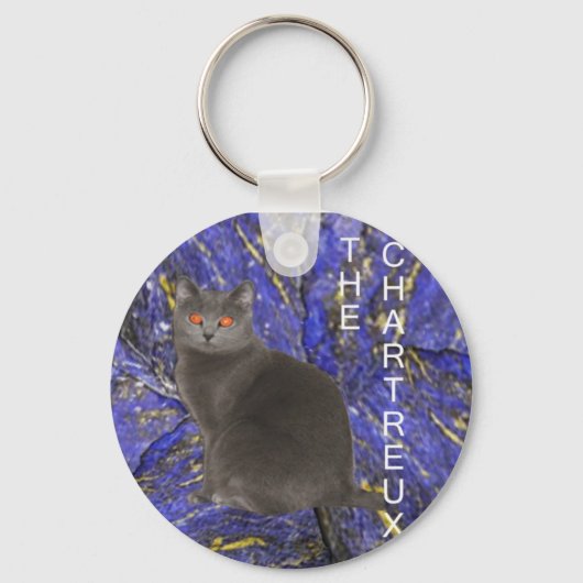 Chartreux-Sleutelhanger Sleutelhanger (Voorkant)
