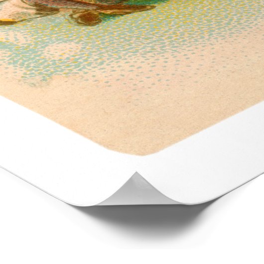 Chas Getzin Rare Baseball 1888 Poster (Hoek)