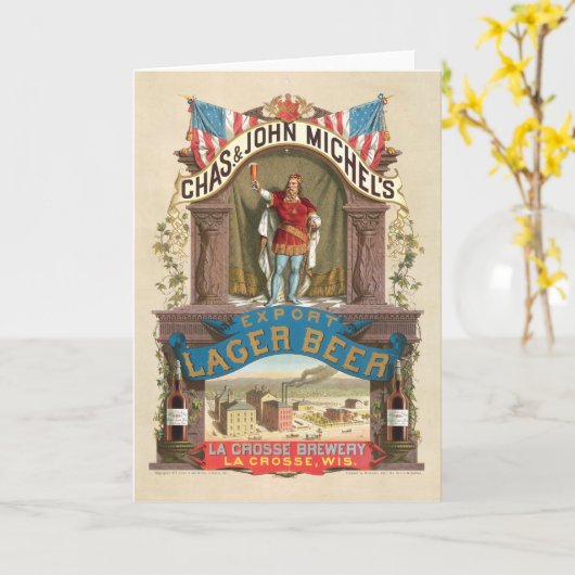 Chas. Het exportbier van John Michel Kaart (Gele Bloem)