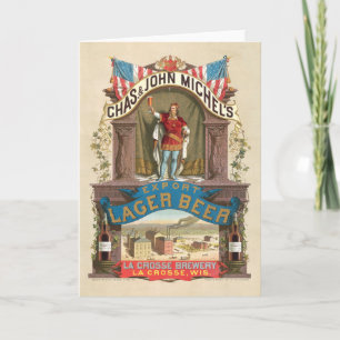 Chas. Het exportbier van John Michel Kaart