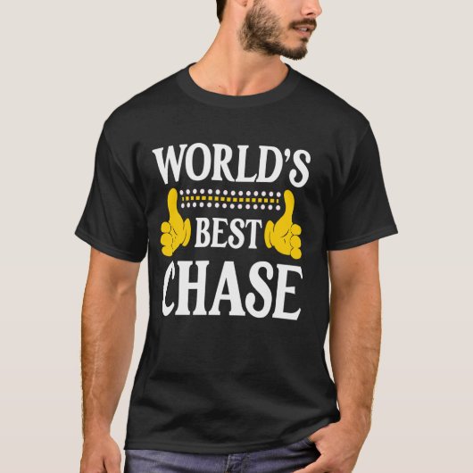 Chase achternaam Funny Team Familie Achternaam Wor T-shirt (Voorkant)