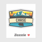Chase, Alaska Sticker (Vel)