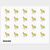 Chase Chicken Ronde Sticker (Vel)