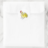 Chase Chicken Ronde Sticker (Tas)