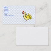 Chase Chicken Visitekaartje (Voorkant / Achterkant)