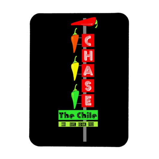 Chase Chili 2022 Magneet (Verticaal)