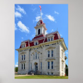 Chase County, Kansas, Courthouse 20x28 Poster (Voorkant)