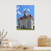 Chase County, Kansas, Courthouse 20x28 Poster (Keuken)
