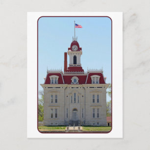 Chase County, Kansas, Courthouse Briefkaart
