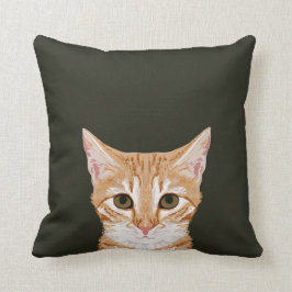 Chase - Cute tabby cat pillow voor cadeaus van kat Kussen