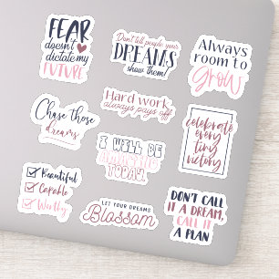 Chase Die Dromen 10pc Waterdichte Sticker Set