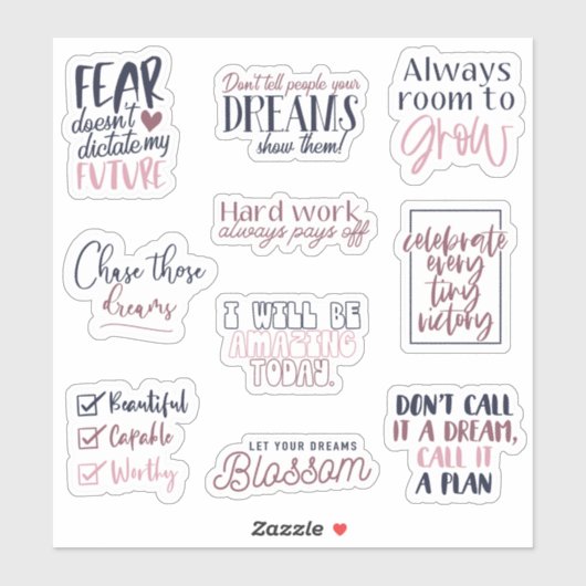 Chase Die Dromen 10pc Waterdichte Sticker Set (Vel)