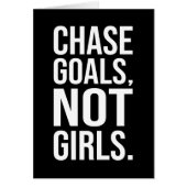 Chase doelen niet meisjes - Gym, drukte, succes (Voorkant)