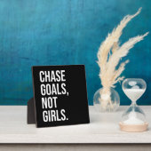 Chase doelen niet meisjes - Gym, drukte, succes Fotoplaat (Insitu)