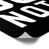 Chase doelen niet meisjes - Gym, drukte, succes Poster (Hoek)