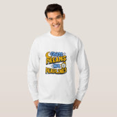 Chase Dreams Geen Deadlines Inspirerend T-Shirt (Voorkant volledig)