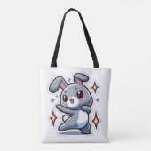 Chase dromen, geen wortels voor konijnenliefhebber tote bag (Achterkant)