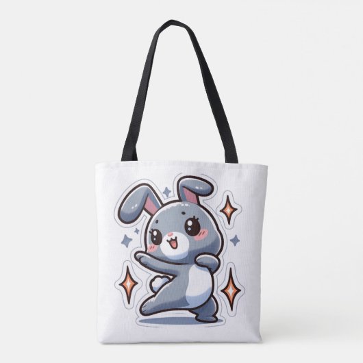 Chase dromen, geen wortels voor konijnenliefhebber tote bag (Achterkant)