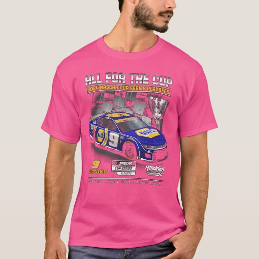 Chase Elliott reed voor de beker T-shirt (Voorkant)