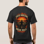 Chase Horizons Break Rules Biker T-Shirt (Achterkant)