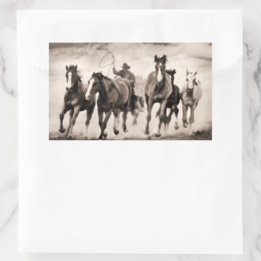 Chase I Rechthoekige Sticker (Tas)