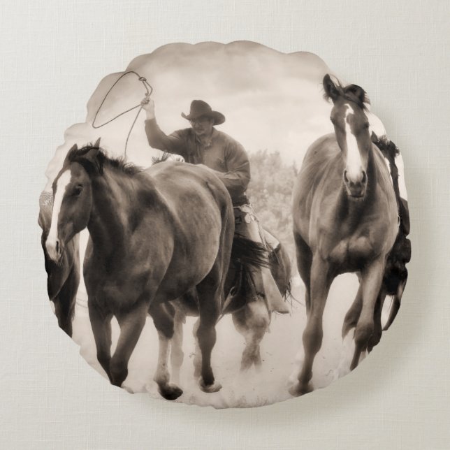 Chase I Rond Kussen (Voorkant)