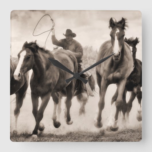 Chase I Vierkante Klok (Voorkant)