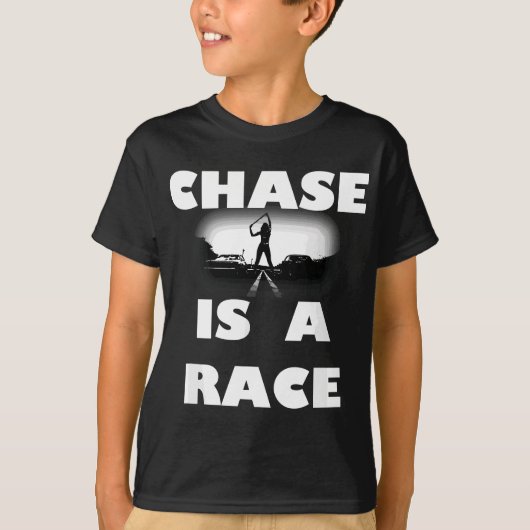 Chase is een racestraat sleepband Outlaw Cu T-shirt (Voorkant)